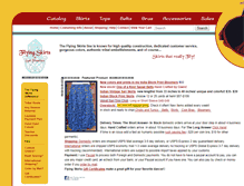 Tablet Screenshot of flyingskirts.com